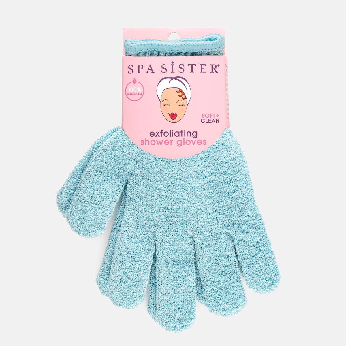 Exfoliating Shower Gloves 1pr.: BEIGE
