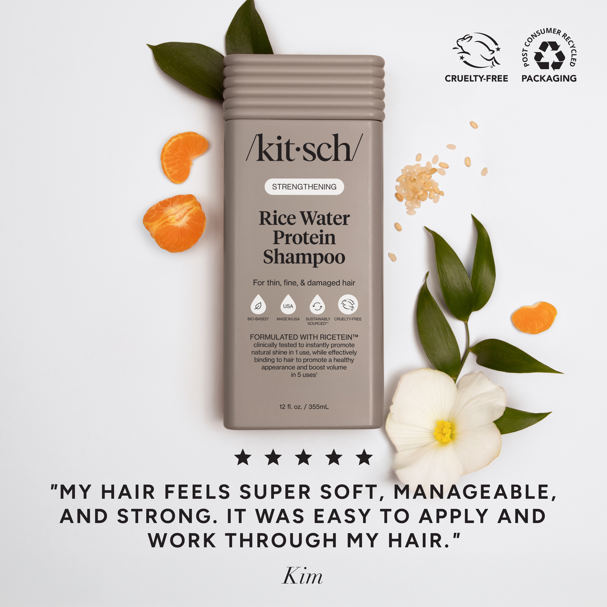 Strengthening Rice Water Shampoo
