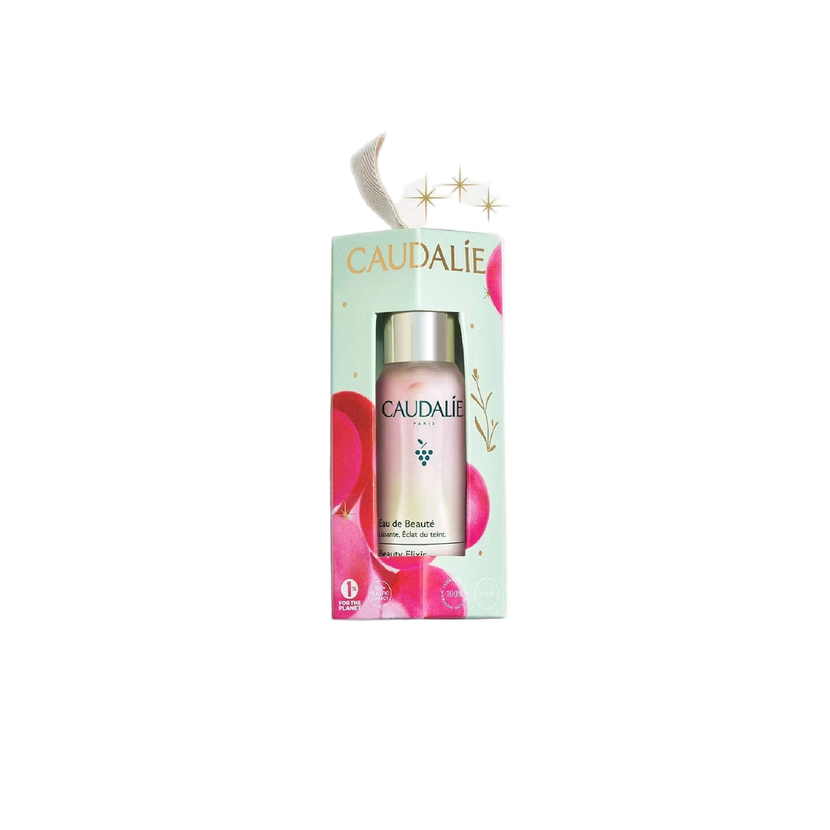 Caudalie Beauty Elixir & Detox Mask Duo Gift Set with Beauty Elixir 30ml and Instant Detox Mask 15ml.