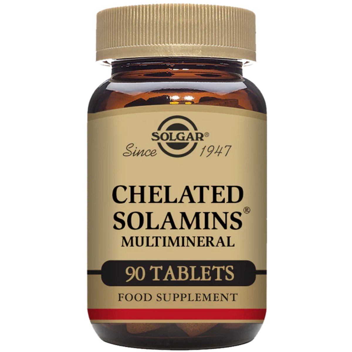 Solgar Chelated Solamins Multimineral Tablets for Overall Health Support