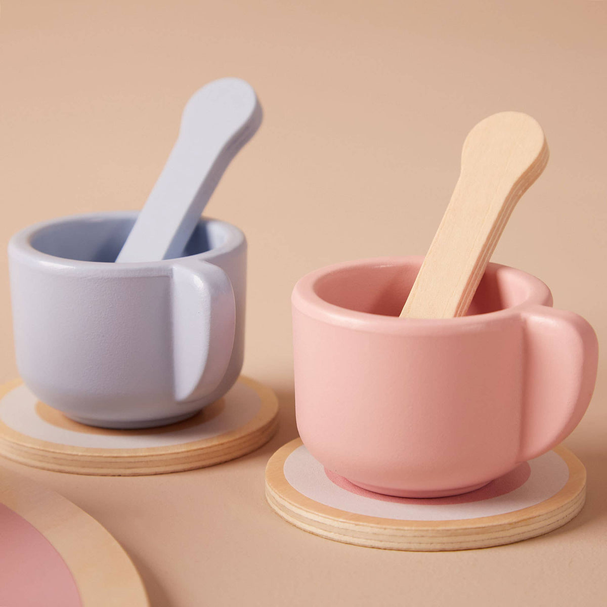 Just Bee Kids Wooden Tea Set FSC