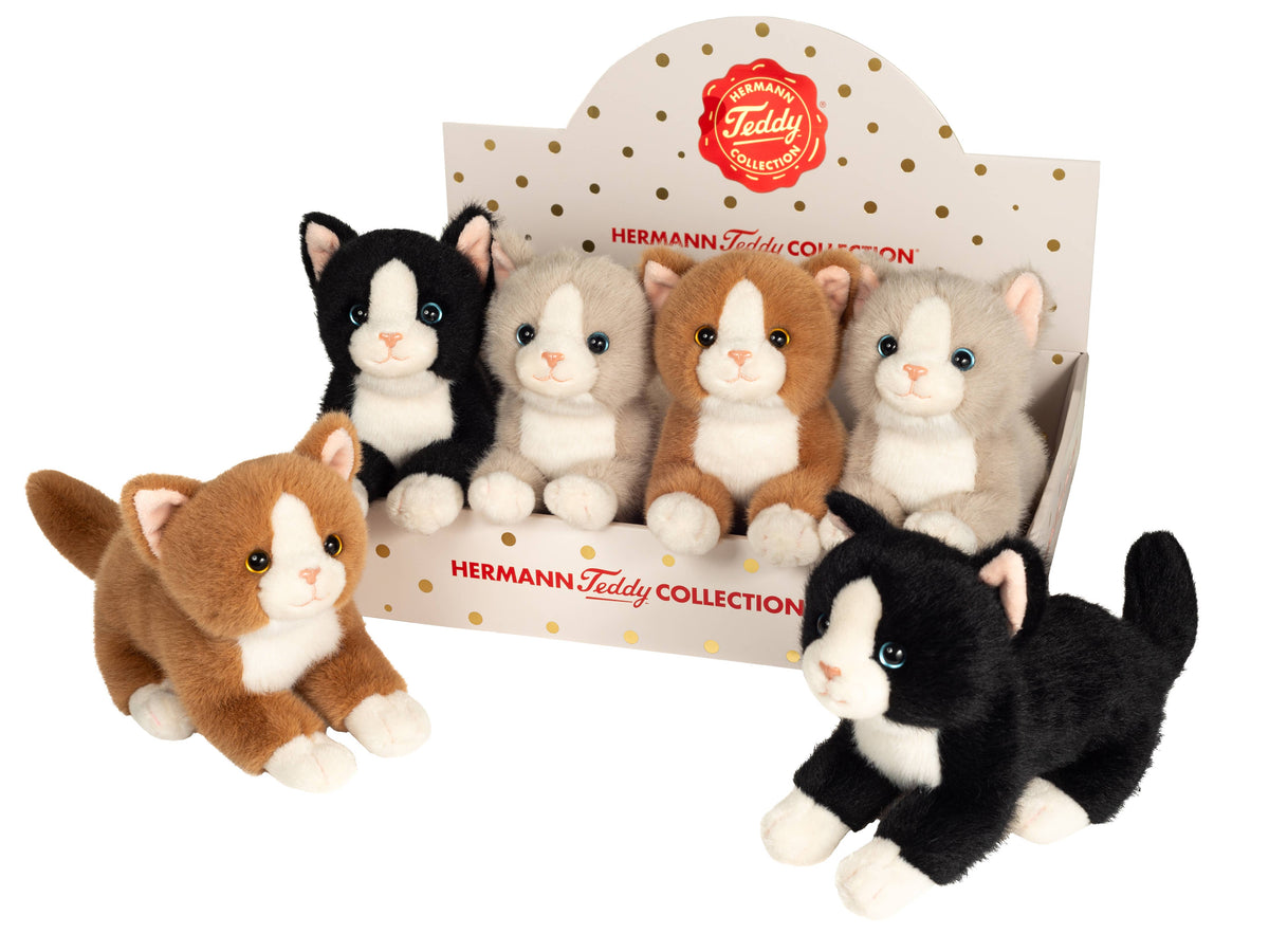 Cats 3-color assorted 20 cm
