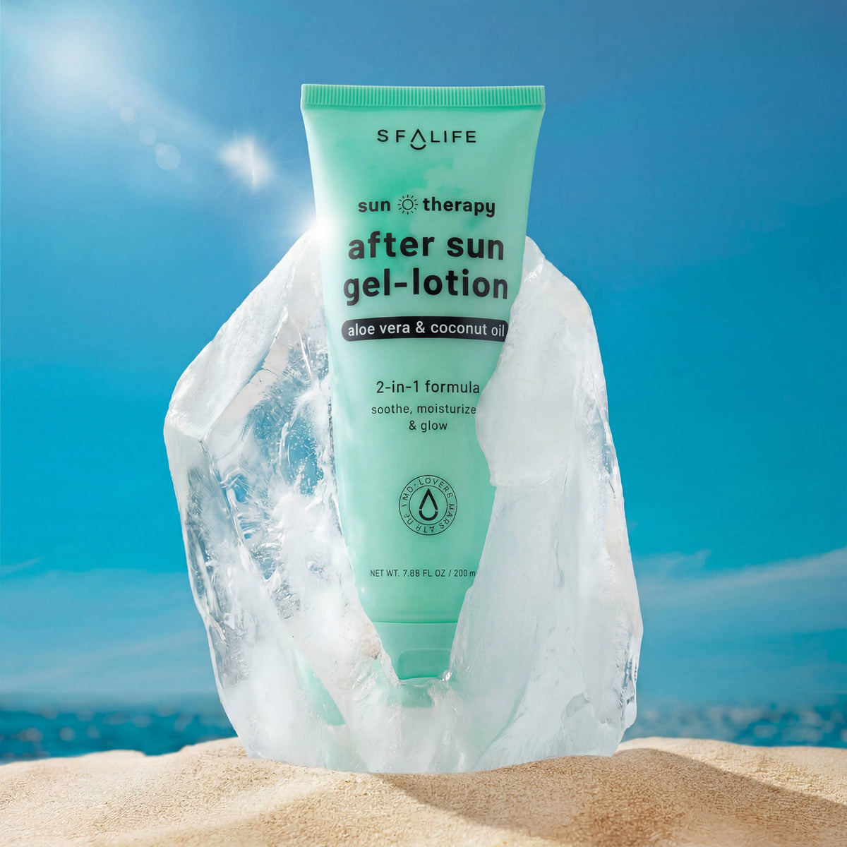 After Sun Gel-Lotion 2 in1 Aloe Vera & Coconut Oil | Summer