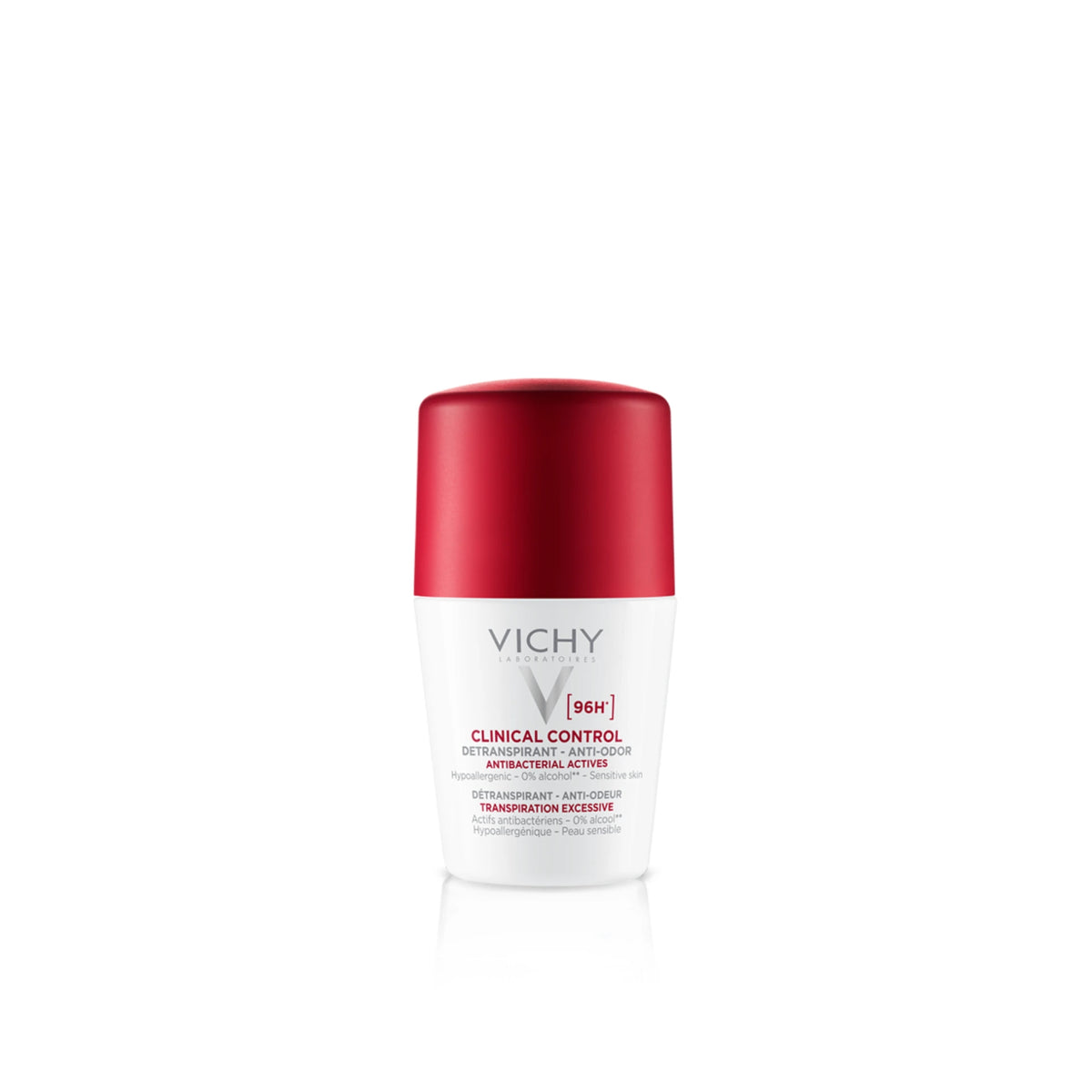 Vichy Déo Clinical Control 96H Roll-On - 96-hour protection for sensitive skin.