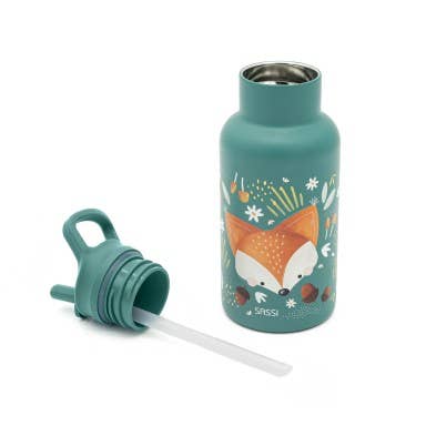Stainless Steel Bottle - 500 ml - Crunchy The Fox