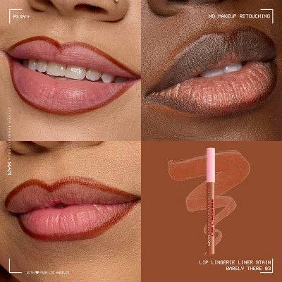 NYX Professional Makeup Lip Lingerie Lip Liner Stain 03 Barely There 0.03 fl oz - Imperfect Box