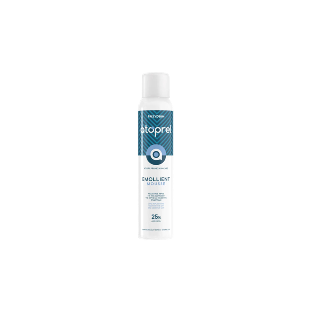 Frezyderm Atoprel Emollient Mousse – Hydrating foam for dry and sensitive skin with atopic dermatitis.