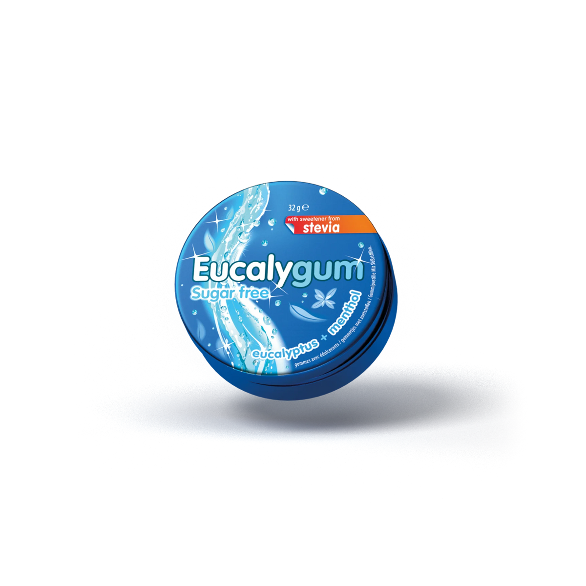 Eucalygum Sugar-Free, refreshing gum for easy breathing