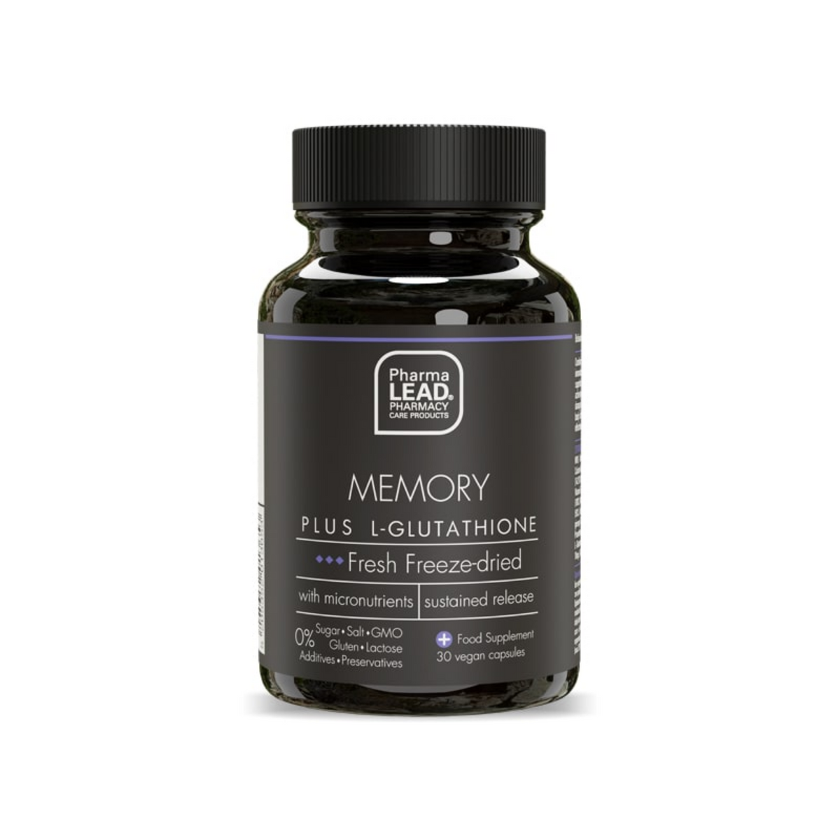 Memory Plus L-Glutathione, a memory enhancement supplement.