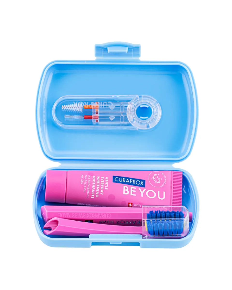 Curaprox Travel Set Ortho Blue