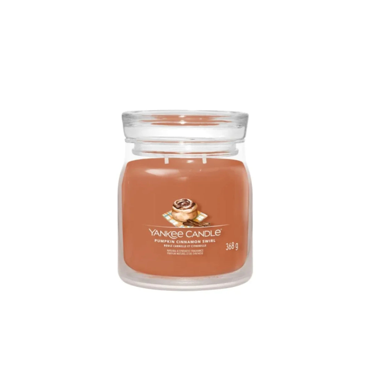 Yankee Candle Signature Medium Jar Pumpkin Cinnamon Swirl