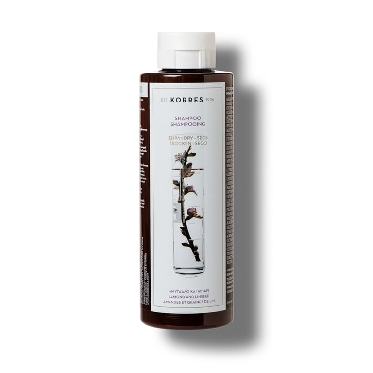 KORRES Almond + Linseed Shampoo For Dry / Damaged Hair 250ml