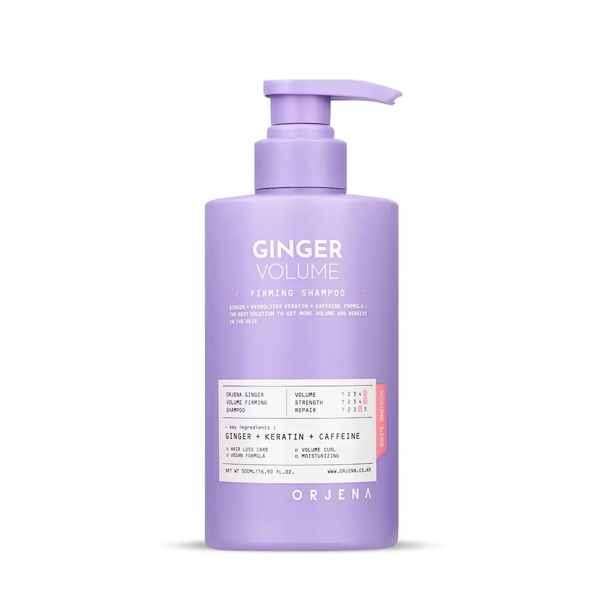 ORJENA Ginger Volume Firming Shampoo 200Ml
