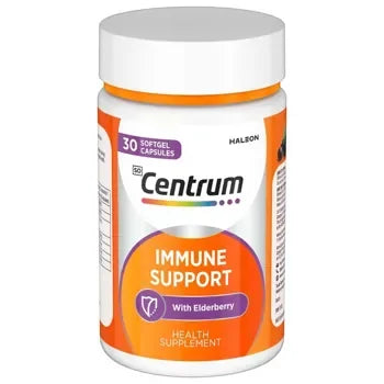 Centrum Immunity Elderberry for Immune Support 60 Capsules