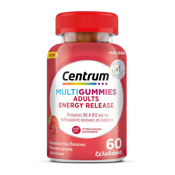 Centrum Adults Energy Release Gummies 60