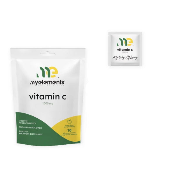 My Elements Vitamin C 1000mg Orange 10 Effervescent Tablets