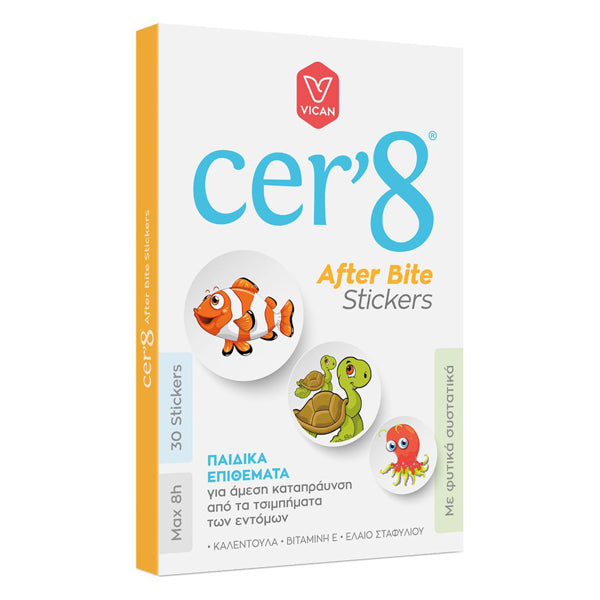 Cer’8 After Bite Stickers Kids 30