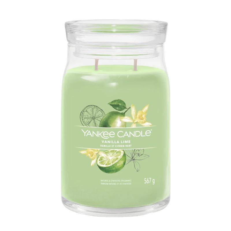 Yankee Candle Large Jar Vanilla Lime Signature