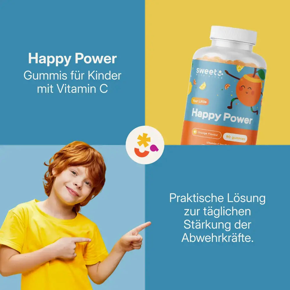 Sweet Nutribites | Happy Power kids' gummies with vitamin C