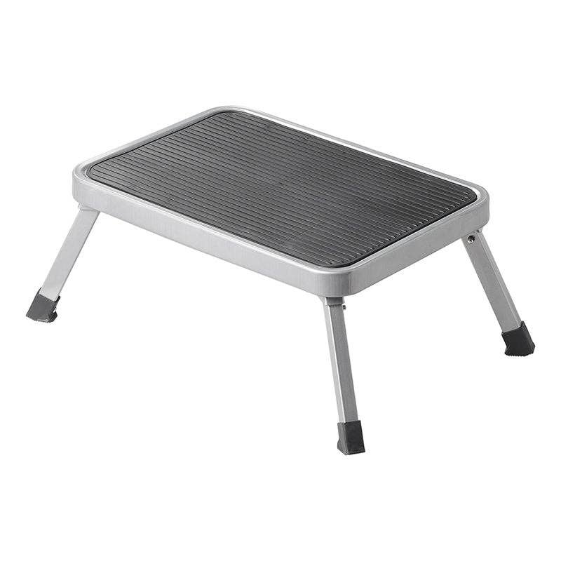 Single step foldable for caravan / motorhome