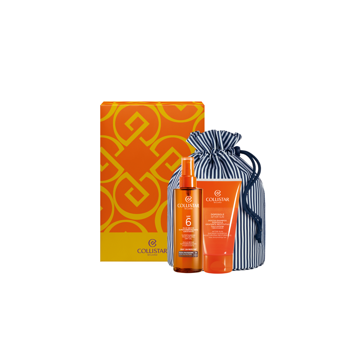 Collistar Promo Pack - Dry Oil & After-Sun Shower - Shampoo