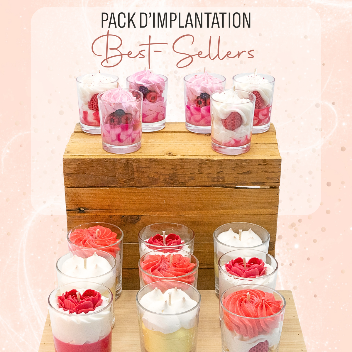 Best Selling Gourmet Candles Implantation Pack