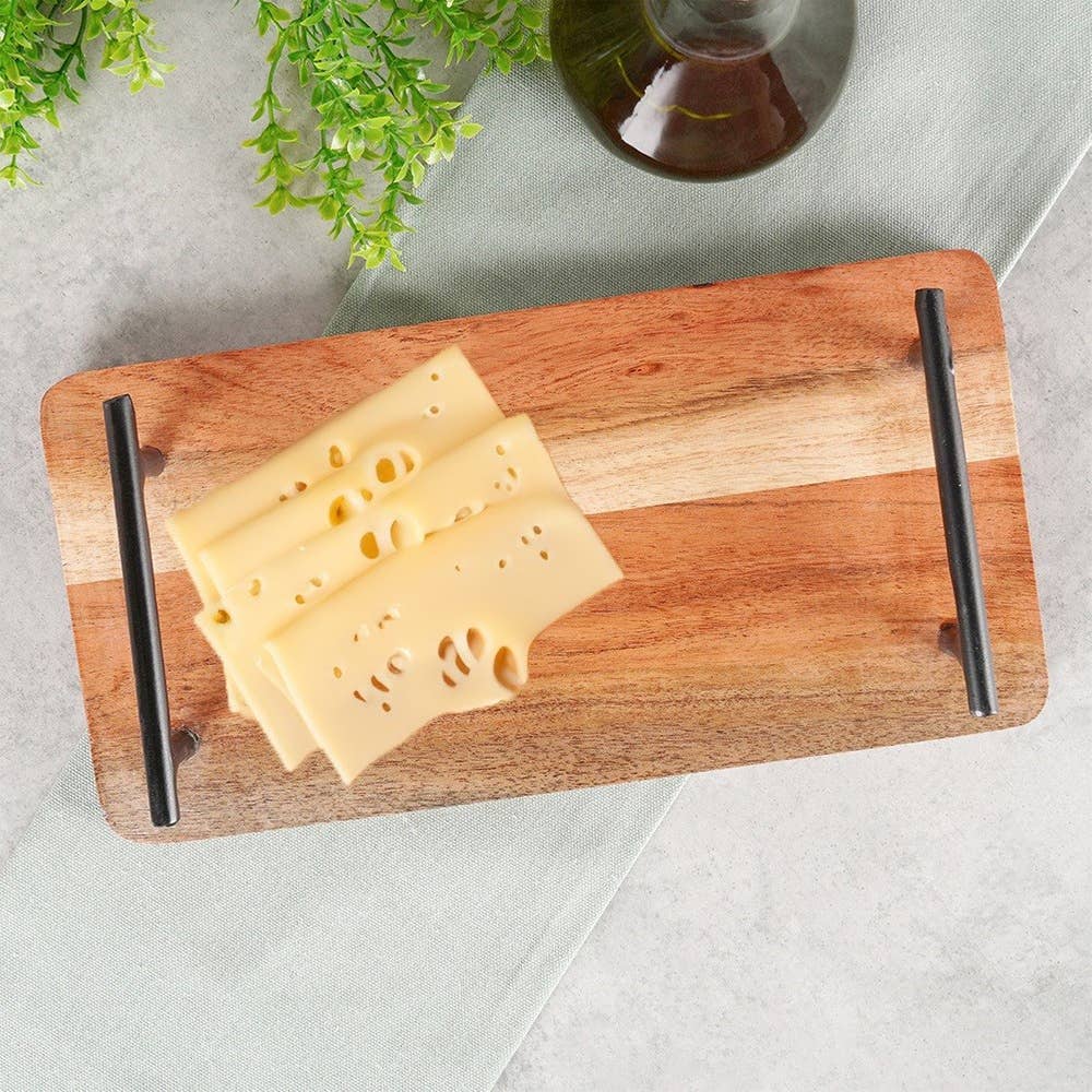 Serving Tray Wooden with Handles 30x15.5 cm 139741
