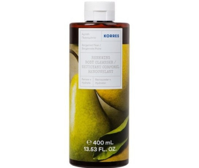 KORRES Bergamot Pear Renewing Body Cleanser 400ml