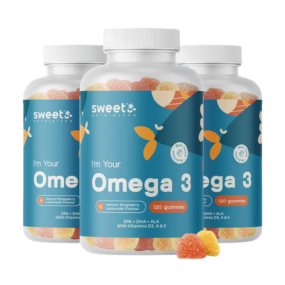 Sweet Nutribites | Omega-3 Gummy Candies - 120 pieces: 1 x 120 Stück