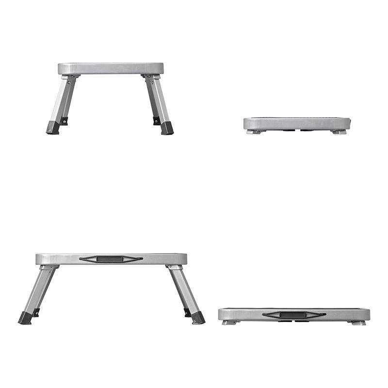 Single step foldable for caravan / motorhome
