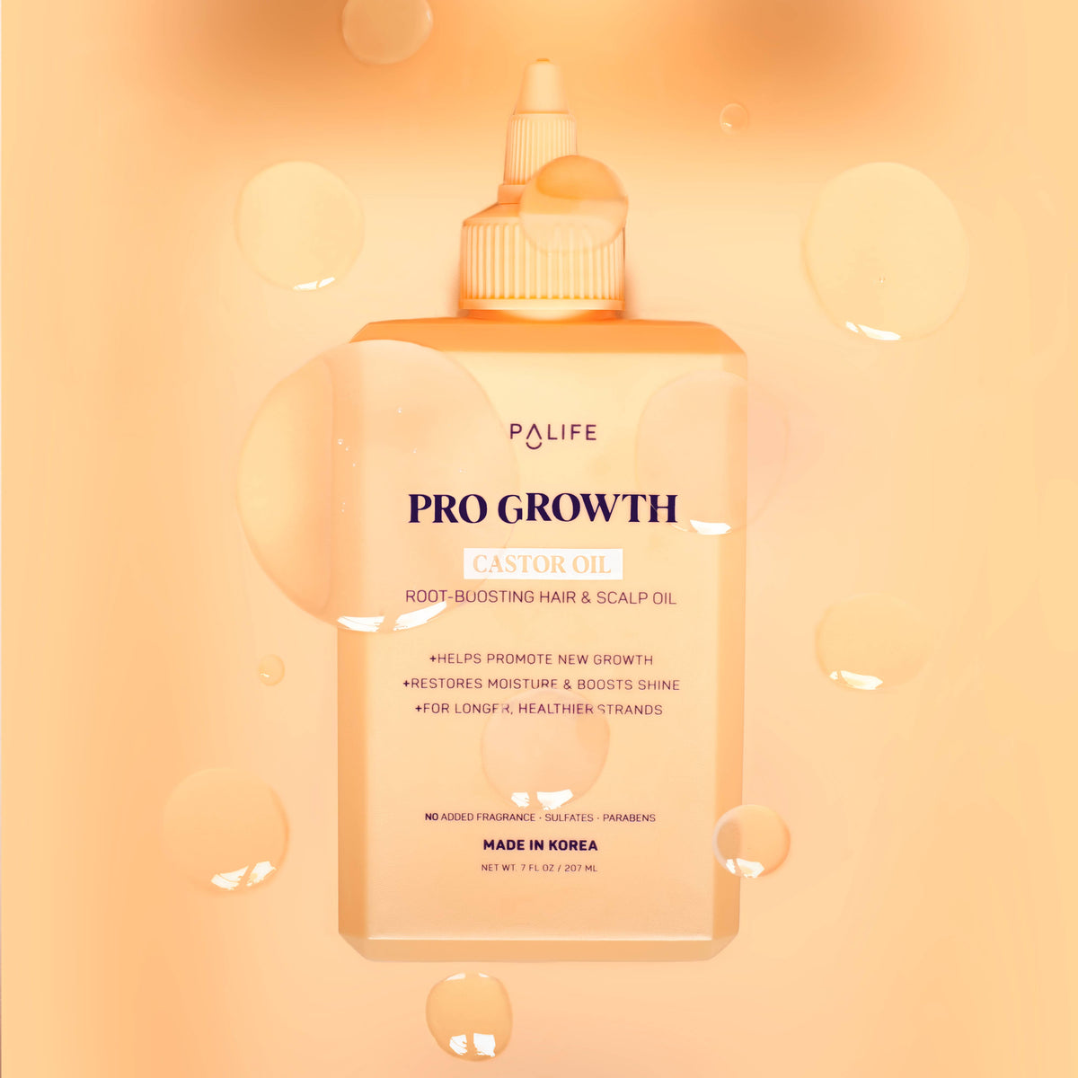 SpaLife Pro Growth Castor Oil Root-Boosting Hair & Scalp Serum