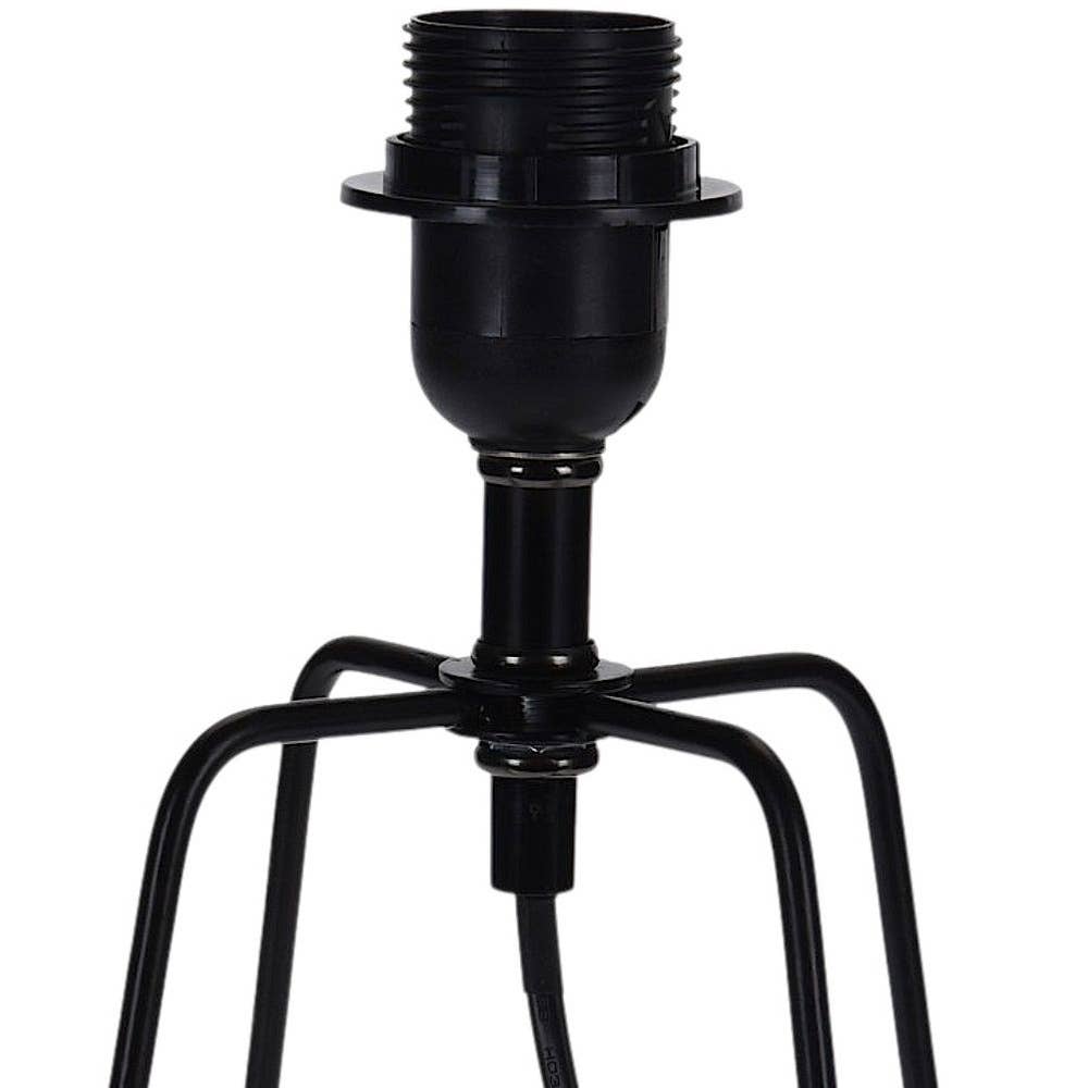 Table Lamp Metal Black 21 cm 569043