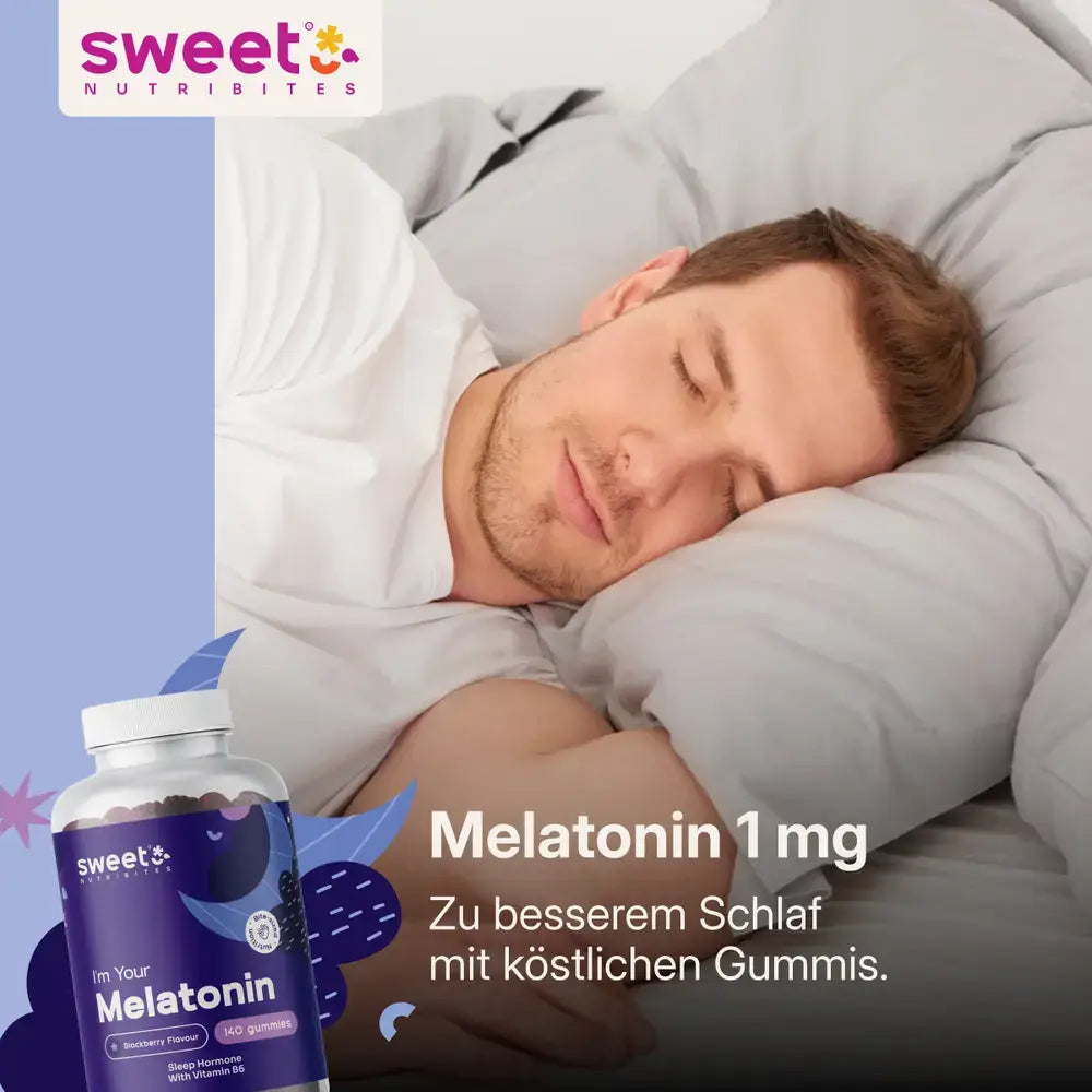 Sweet Nutribites | Melatonin 1 mg – gummy candies