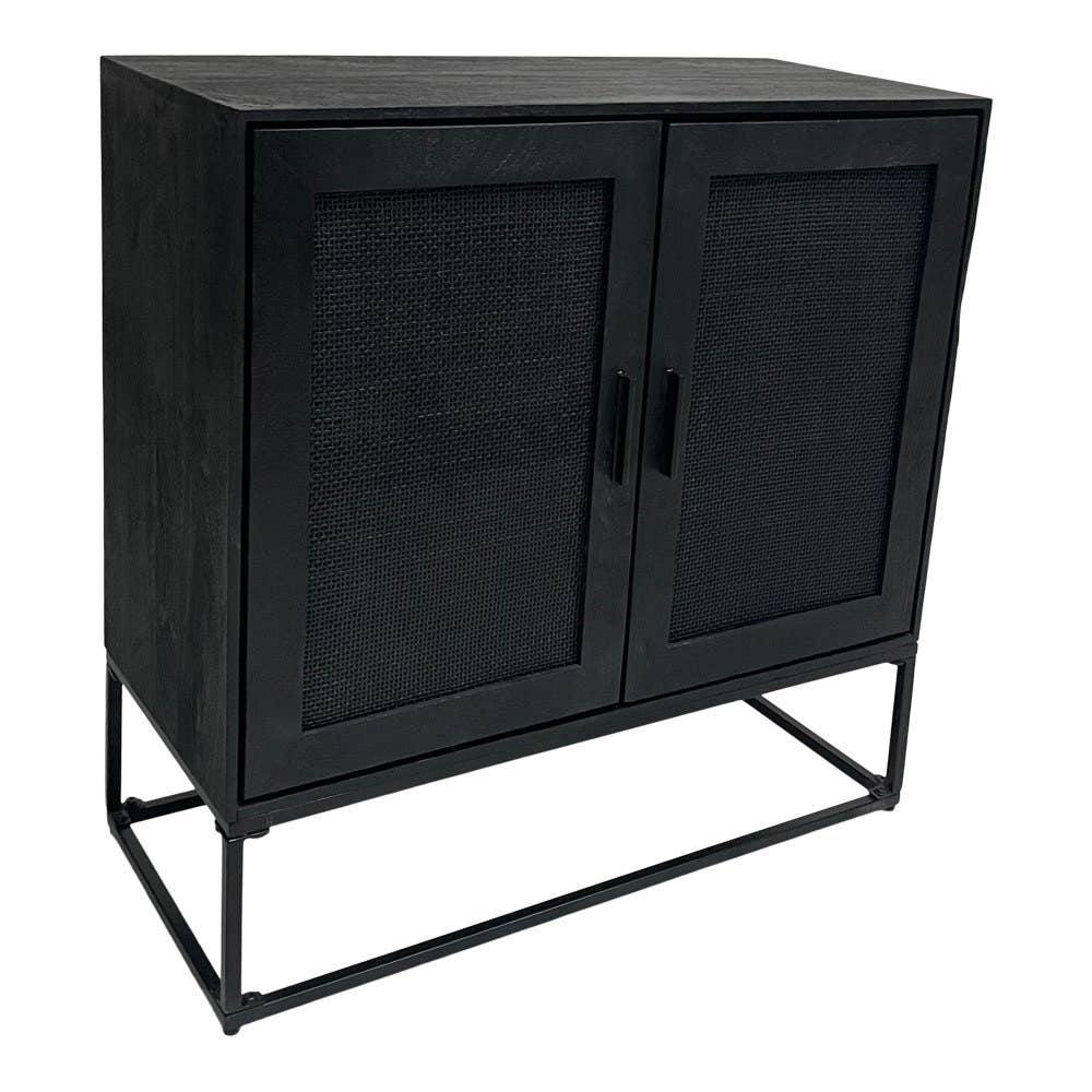 Emily 2-door black sideboard