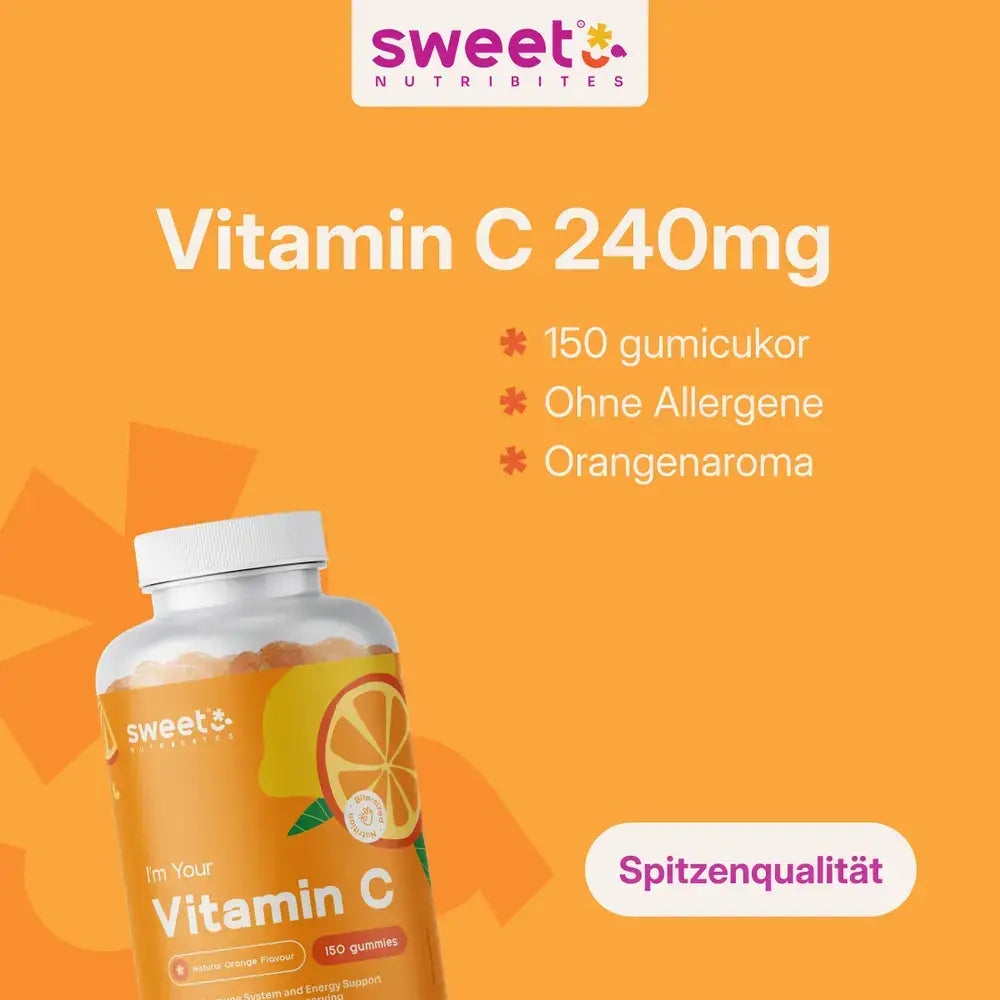 Sweet Nutribites | Vitamin C 240 mg - 150 gummy candies