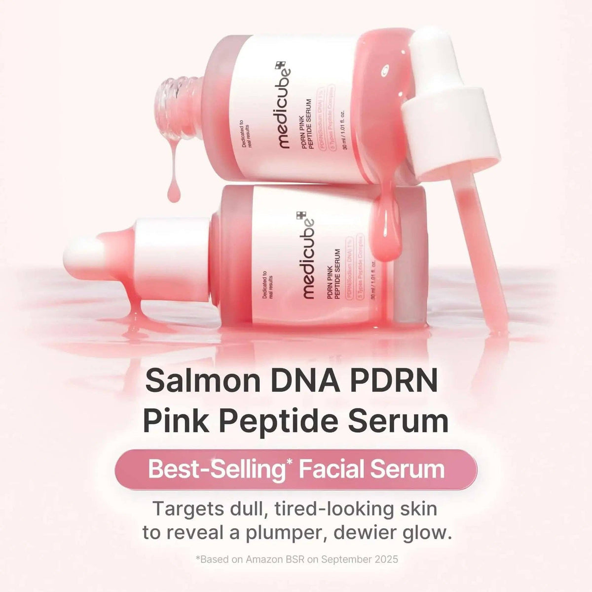 Medicube PDRN Pink Peptide Serum – 30ml