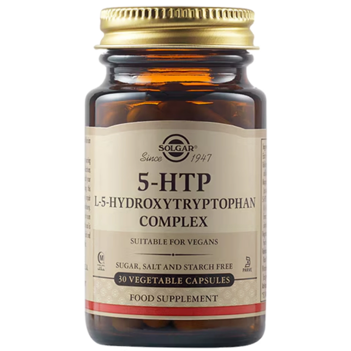 Solgar 5-HTP L-5-Hydroxytryptophan Complex - 30caps / 90caps