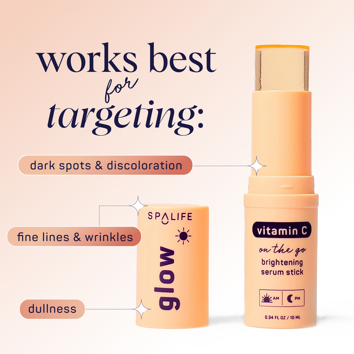 Glow Vitamin C Brightening Face Serum Stick