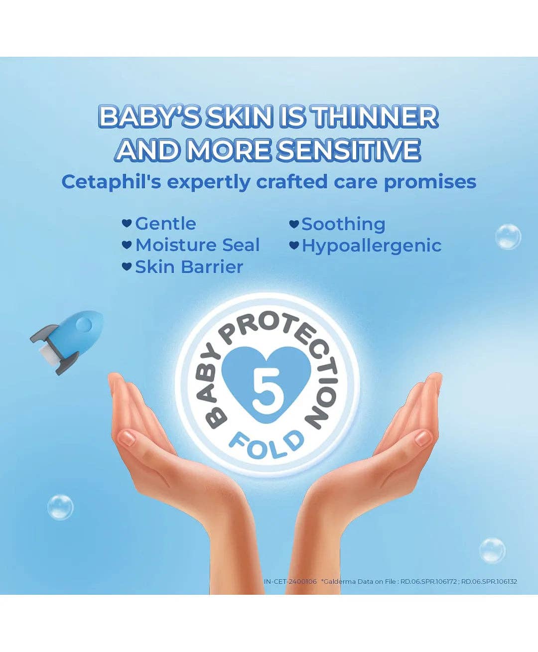 Cetaphil Baby Daily Lotion, Suitable for baby’s delicate skin, Shea Butter and Vit E, Dermatologist Tested and Pediatrician Recommended, 400 ml