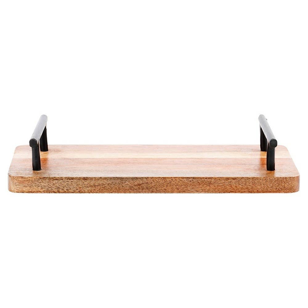 Serving Tray Wooden with Handles 30x15.5 cm 139741