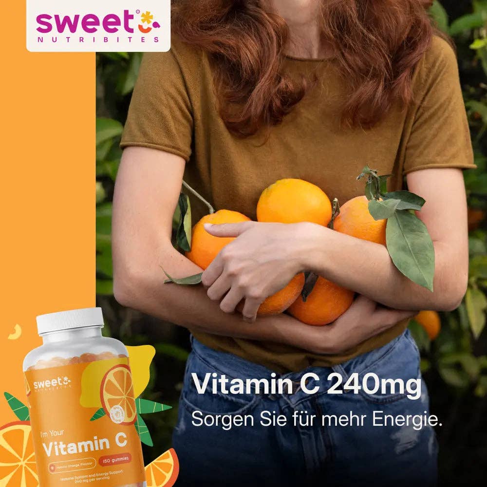 Sweet Nutribites | Vitamin C 240 mg - 150 gummy candies