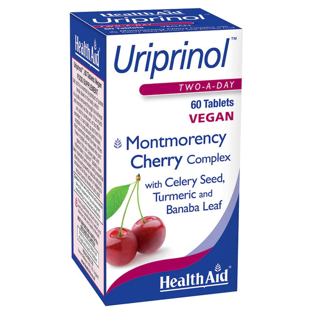 HealthAid Uriprinol Tablets - Uric acid management and joint support.