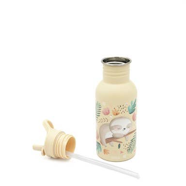 Stainless Steel Bottle - 500 ml - Gnawy The Sloth