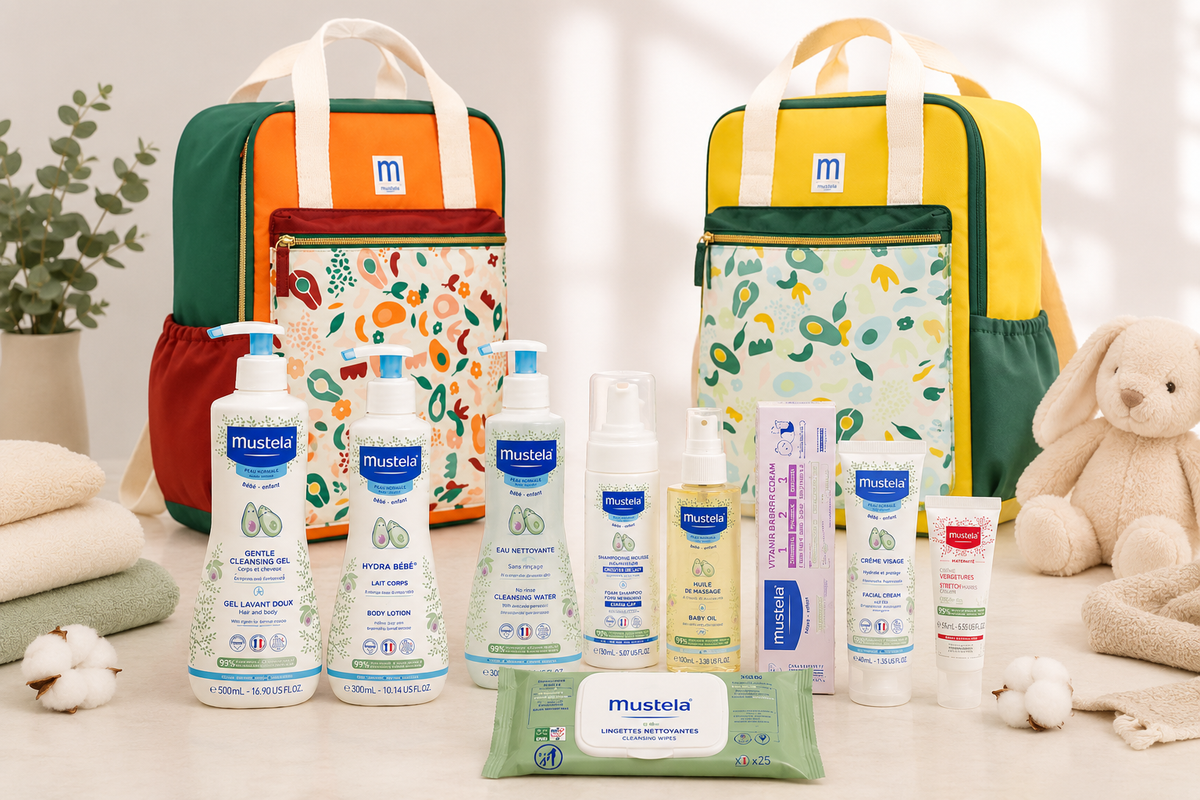 Mustela Baby Start Set Backpack – Baby Care Gift Set