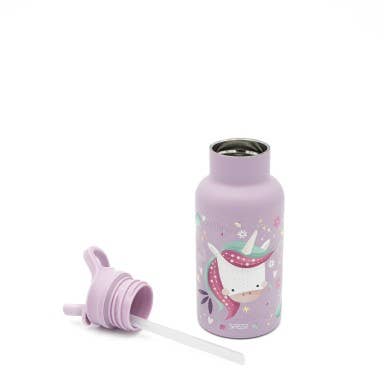 Insulated Stainless Steel Bottle 350 ml, Sparkly The Unicorn