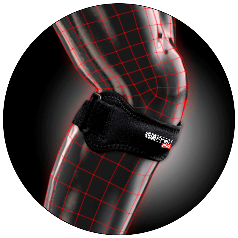 KNEE PATELLA STRAP BRACE FASTENING