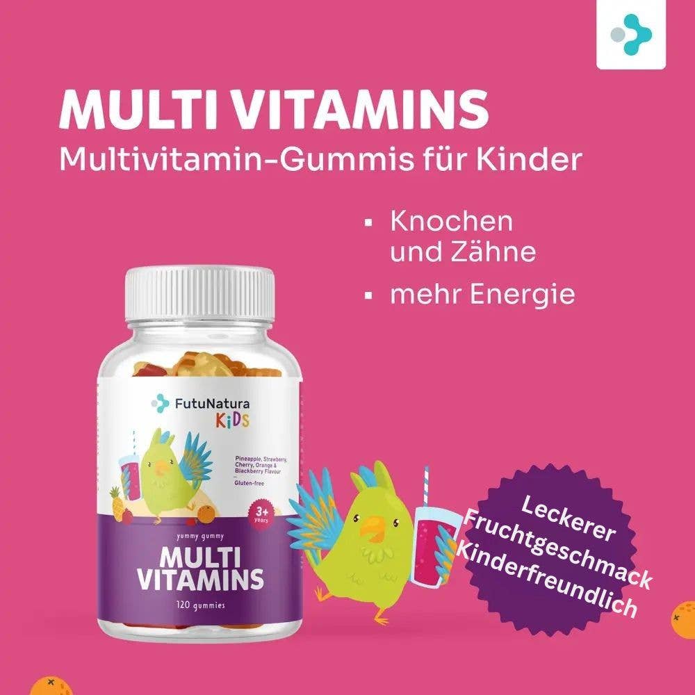 FutuNatura | Multi Vitamins - Gummies for Children for Comprehensive Body Support
