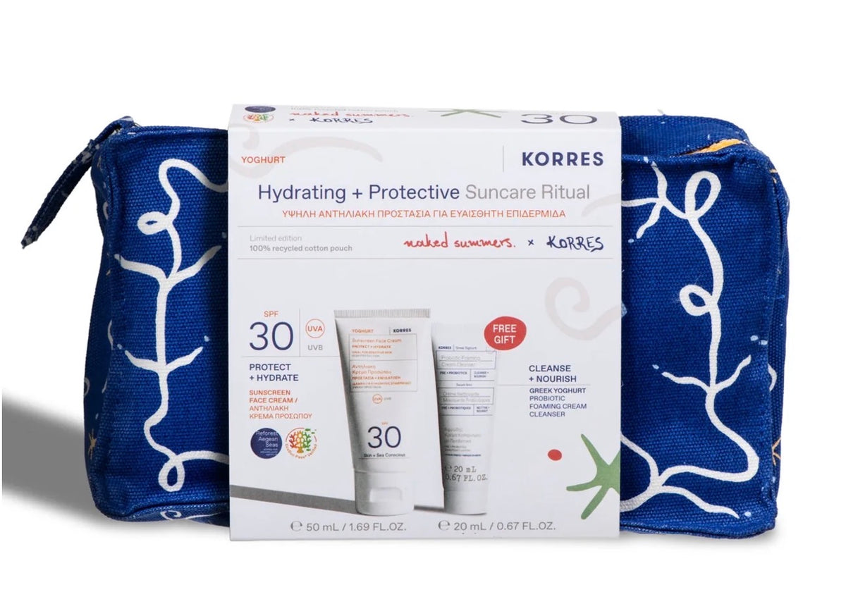 Korres Yoghurt SPF30 Hydrating Suncare Ritual Gift Set
