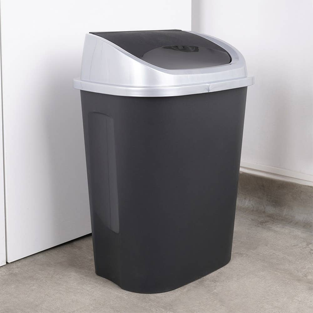 Bin Plastic Black 25 l 779072