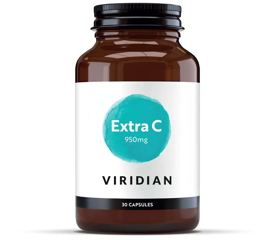 Viridian Extra C 950mg - High potency vitamin C with enhanced absorption.